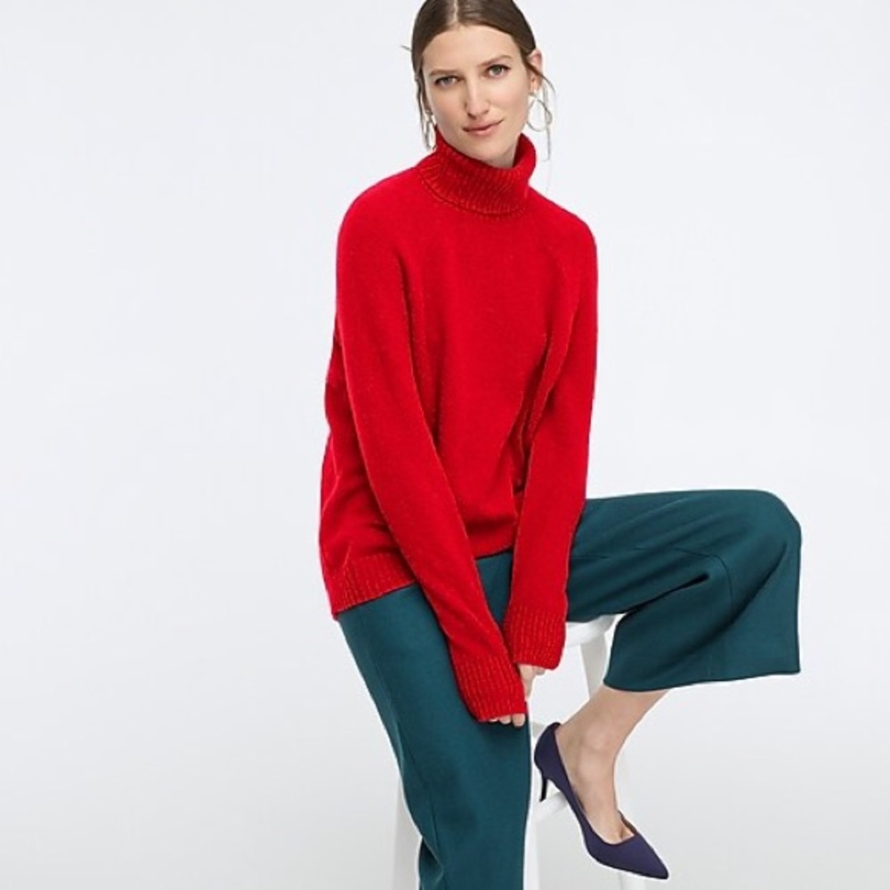 J Crew Turtleneck Sweater in Supersoft Yarn
